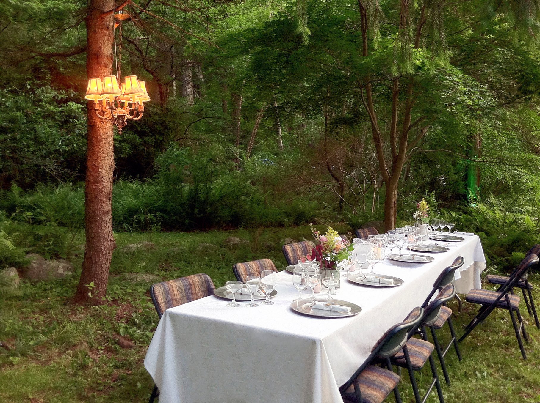 Luxury Outdoor Reception / Romantic Dinner Party